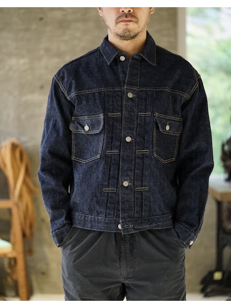 ORSLOW 50's DENIM JACKET ONE WASH INDIGO