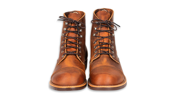 RED WING 8085 IRON RANGER COPPER ROUGH & TOUGH front