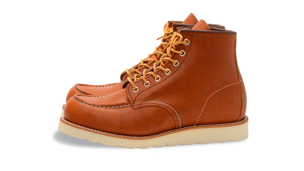 RED WING 8138 MOC TOE BRAIR OIL left