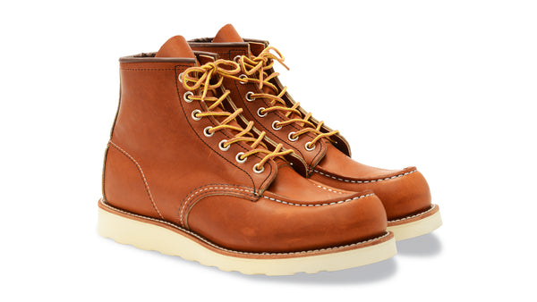 RED WING 8138 MOC TOE BRAIR OIL right