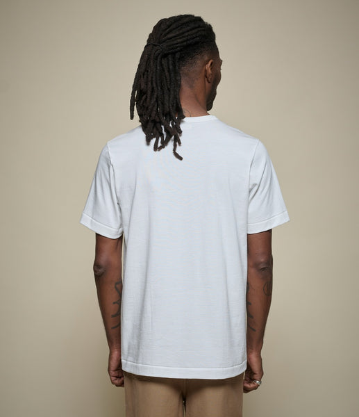 MERZ B. SCHWANEN 214 LOOPWHEELED T-SHIRT WHITE