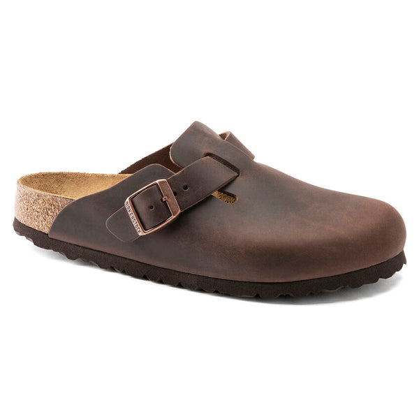 BIRKENSTOCK BOSTON OILED LEATHER HABANA