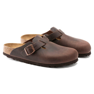 BIRKENSTOCK BOSTON OILED LEATHER HABANA
