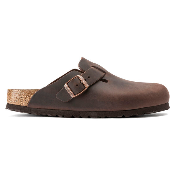 BIRKENSTOCK BOSTON OILED LEATHER HABANA