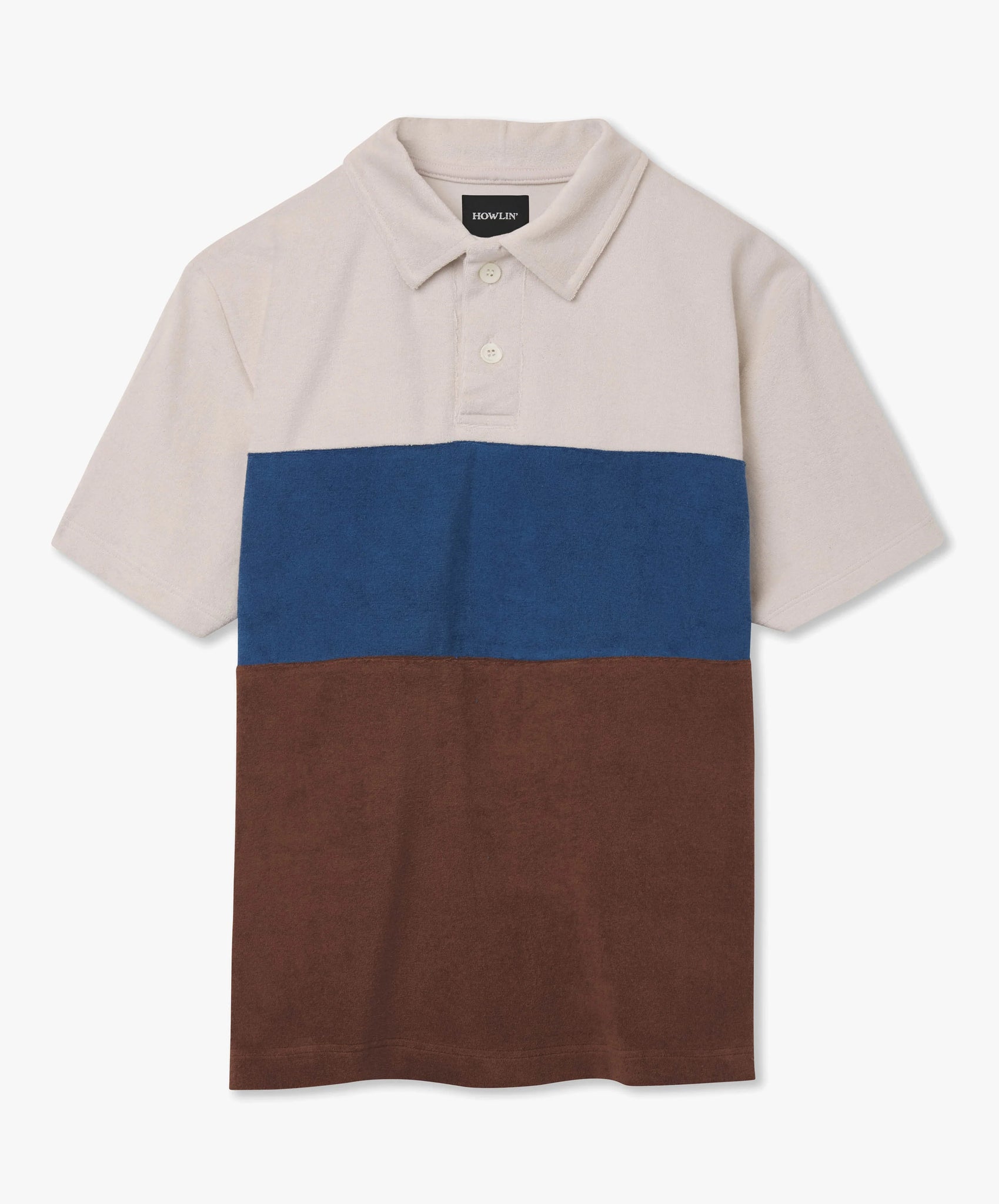HOWLIN Dancing Masks POLO - Walnut