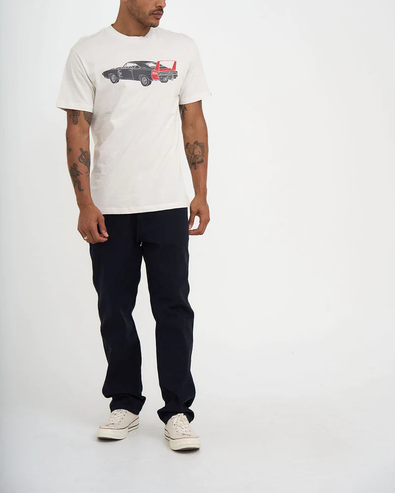 DEUS CHARGER TEE VITAGE WHITE