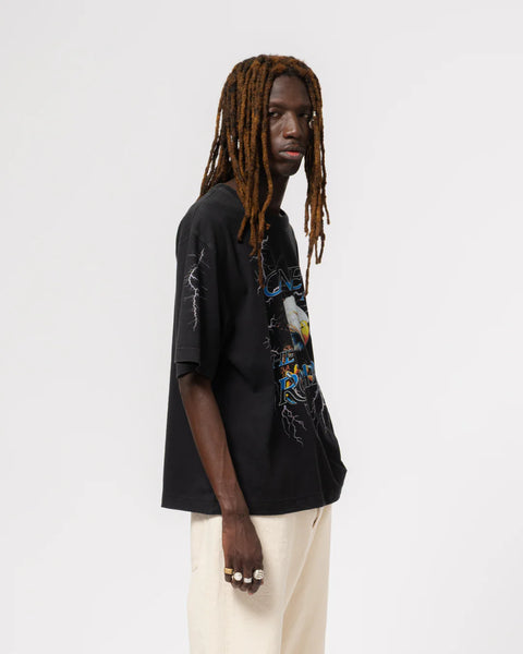 EAT DUST EAGLE TEE OPEN END BLACK