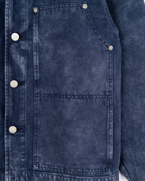 EAT DUST ARIZONA JACKET CANVAS INFINITY BLUE