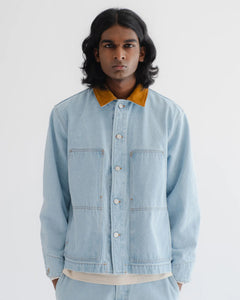 EAT DUST ARIZONA JACKET GENERATION DENIM BLUE/BLEACHED