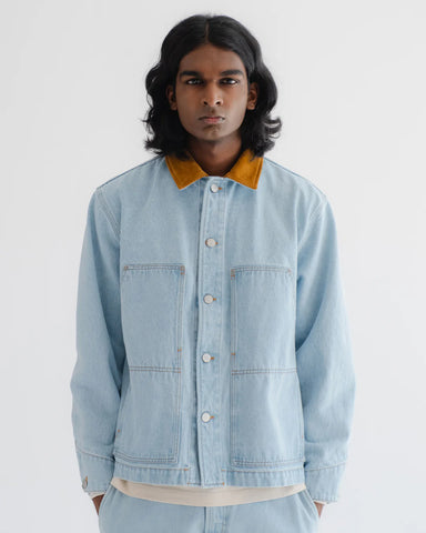 EAT DUST ARIZONA JACKET GENERATION DENIM BLUE/BLEACHED