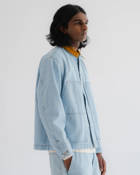 EAT DUST ARIZONA JACKET GENERATION DENIM BLUE/BLEACHED