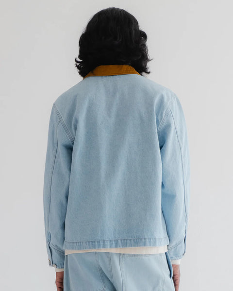 EAT DUST ARIZONA JACKET GENERATION DENIM BLUE/BLEACHED