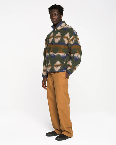 EAT DUST ARIZONA SWEATER DESERT WOOL GREEN/BLUE/BEIGE