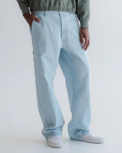 EAT DUST OAKLAND CHINO GENERATION DENIM BLUE/BLEACHED