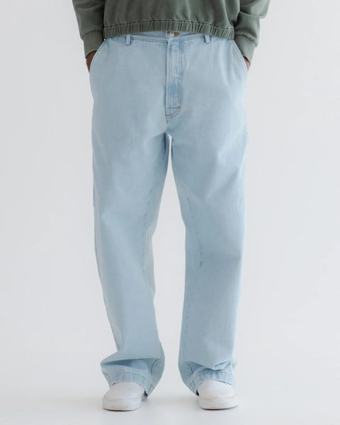 EAT DUST OAKLAND CHINO GENERATION DENIM BLUE/BLEACHED