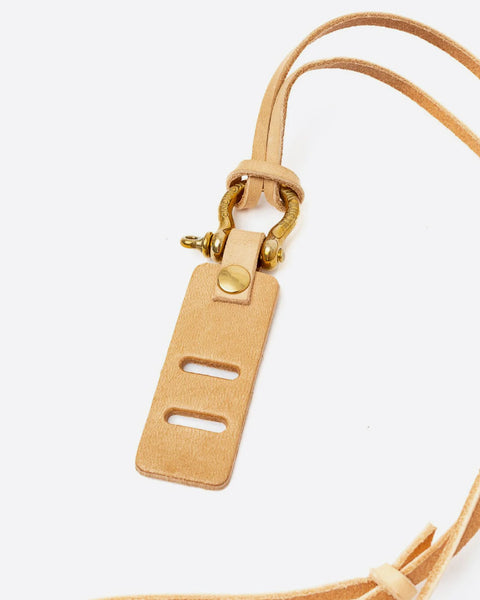 EAT DUST SUNGLASS STRAP NATURAL LEATHER