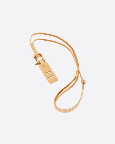 EAT DUST SUNGLASS STRAP NATURAL LEATHER