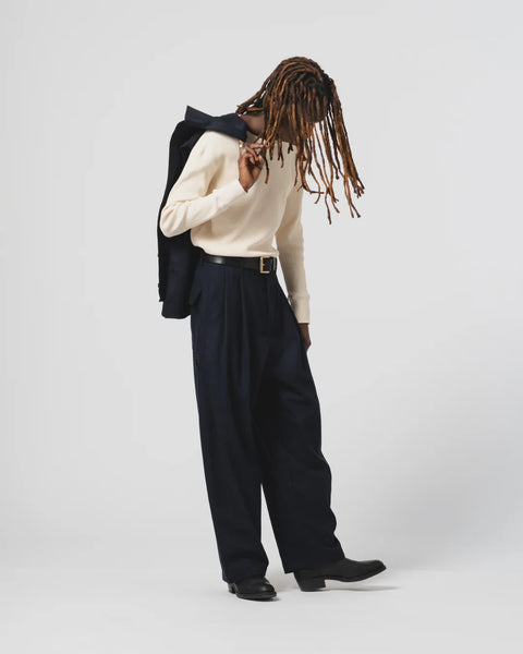 EAT DUST THERMO WAFFLE  JERSEY OFF WHITE