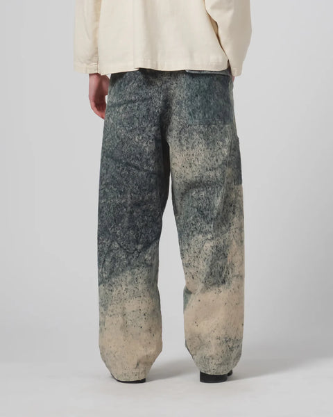 EAT DUST AMBASSADOR PANT FELINO CORD BEIGE/INK