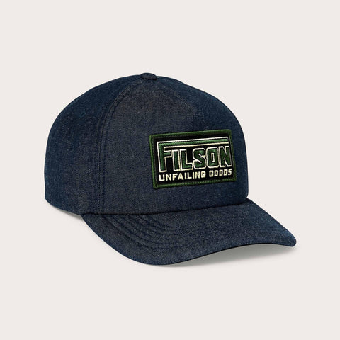 FILSON HARVEST CAP DARK INDIGO front