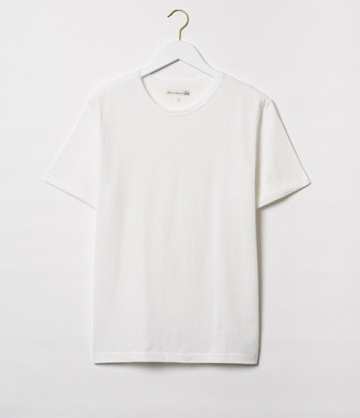 MERZ B. SCHWANEN 215 LOOPWHEELED T-SHIRT WHITE
