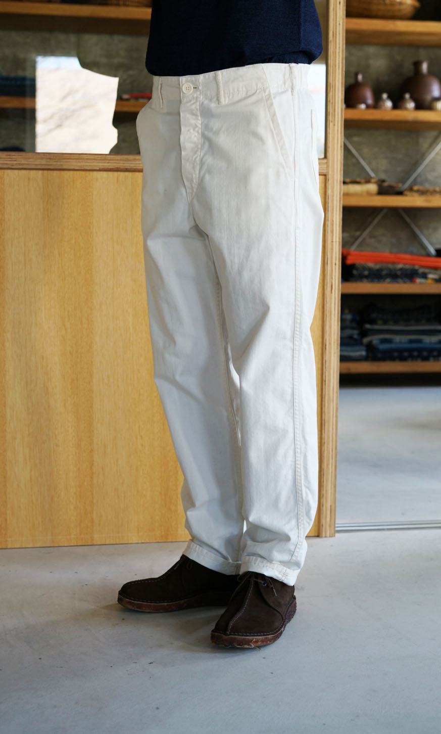 Kopie von ORSLOW FRENCH WORK PANTS ECRU