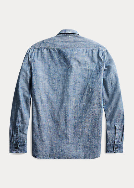 RRL CHAMBRAY WORK SHIRT