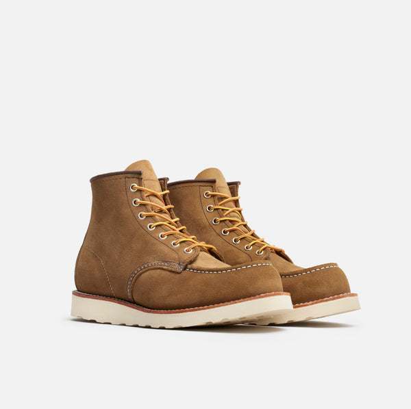 RED WING 8881 MOC TOE OLIVE MOHAVE