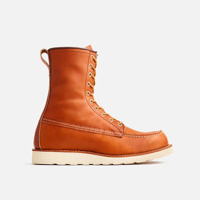 Red Wing 877 Moc Toe 877 Oro Legacy in der hohen Variante. 