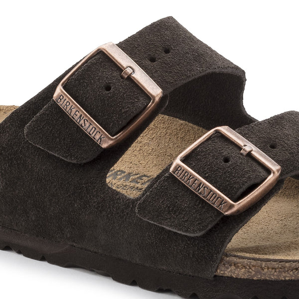 BIRKENSTOCK ARIZONA SUEDE LEATHER MOCHA