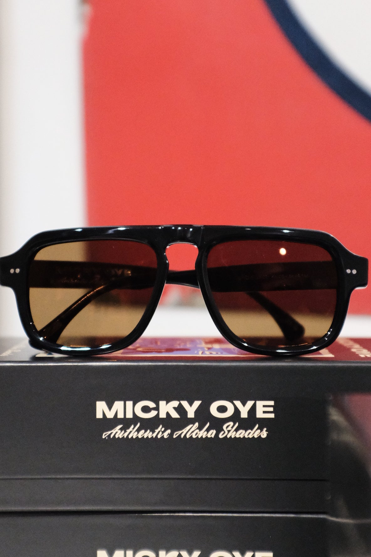 WILLEMS X MICKY OYE SONNENBRILLE SHOWCASE BLACK