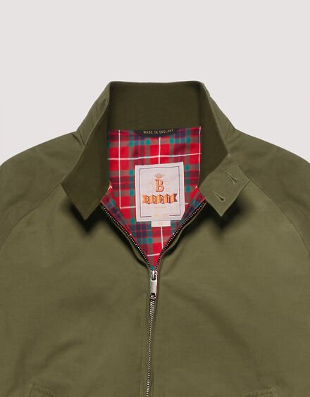 BARACUTA G9 HARRINGTON JACKET 6097 SAGE