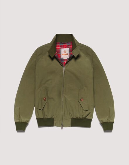 BARACUTA G9 HARRINGTON JACKET 6097 SAGE