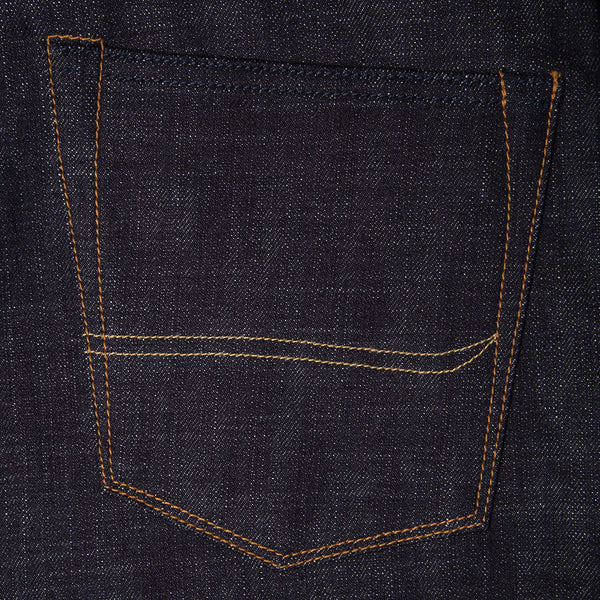 BENZAK DENIM DEVELOPERS BDD-006 HEAVY SLUB 16 OZ LONGHORN STITCH ON BACK POCKET