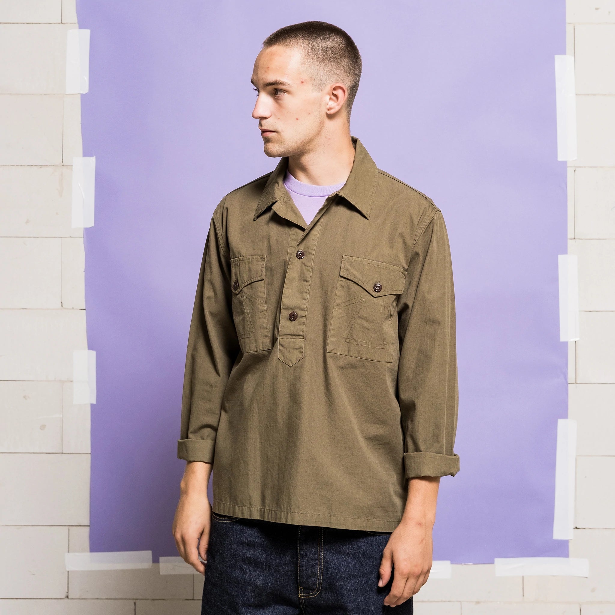 EAT DUST FISHERMAN SHIRT RIP STOP - FORREST GREET