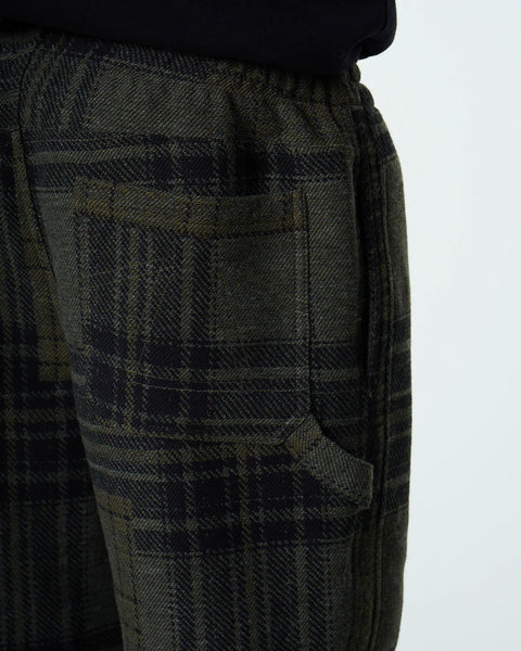 EAT DUST GONZ PANT - BORO QUILT OLIVE detail