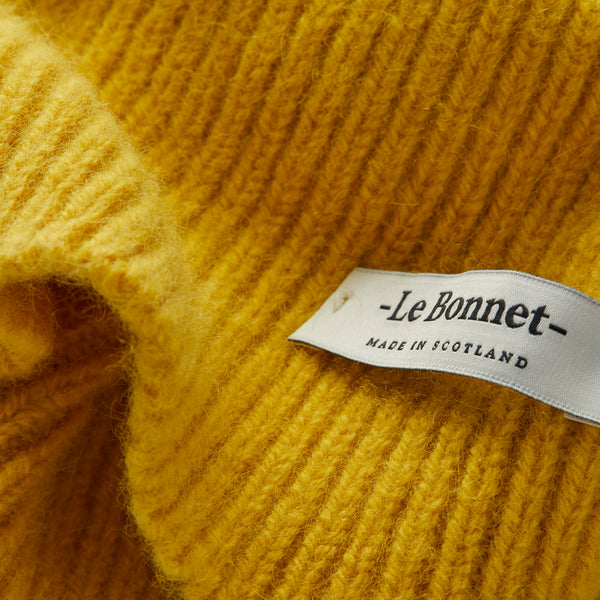 LE BONNET BEANIE MUSTARD