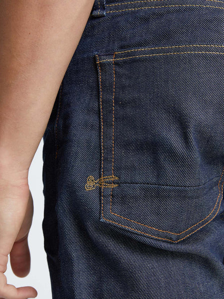 DENHAM RAZOR UNWASHED SLIM FIT NACHHALTIGE BAUMWOLLE 12 3/4 OZS