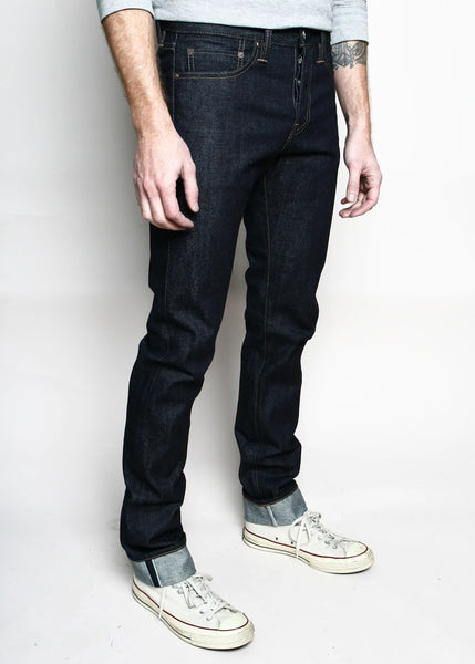 ROGUE TERRITORY STANTON SLIM STRAIGHT 15OZ DENIM