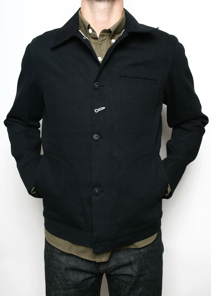 ROGUE TERRITORY SUPPLY JACKET 15OZ STEALTH BLACK QUARTIER97