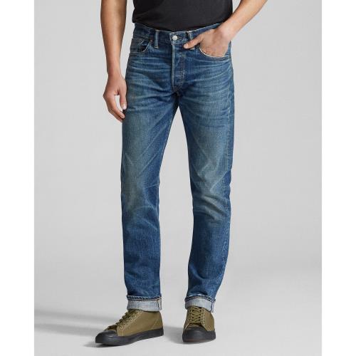 Rrl slim narrow selvedge jean sale