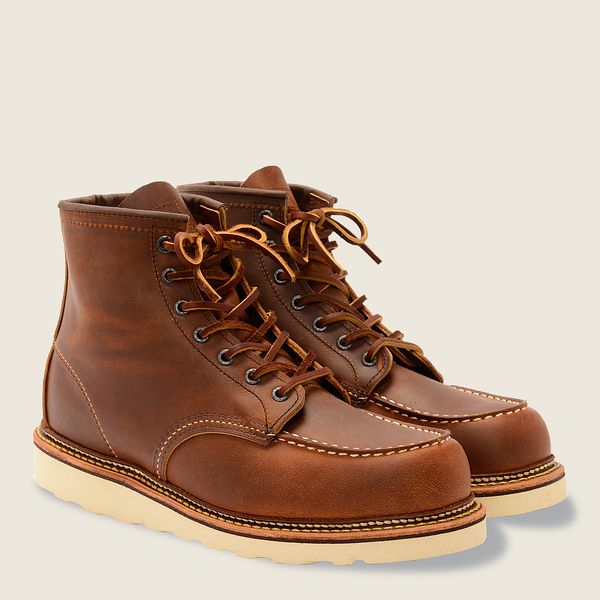 RED WING 1907 MOC TOE COPPER ROUGH & TOUGH