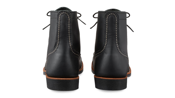 RED WING 8084 IRON RANGER BLACK HARNESS back