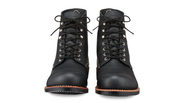 RED WING 8084 IRON RANGER BLACK HARNESS front