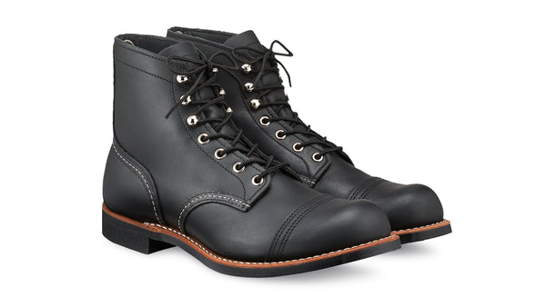 RED WING 8084 IRON RANGER BLACK HARNESS right