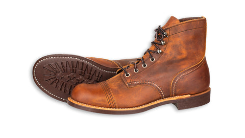 RED WING 8085 IRON RANGER COPPER ROUGH & TOUGH soldier