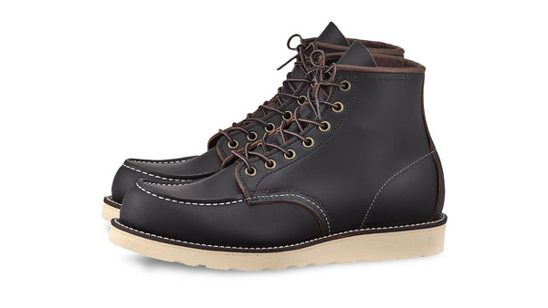 RED WING 8849 MOC TOE BLACK PRAIRIE left