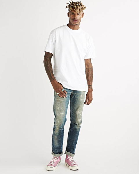 TENUE BRUCE TEE OPTIC WHITE