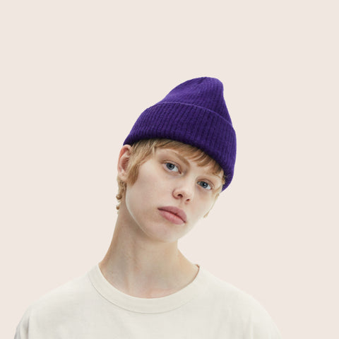 LE BONNET BEANIE INDIGO